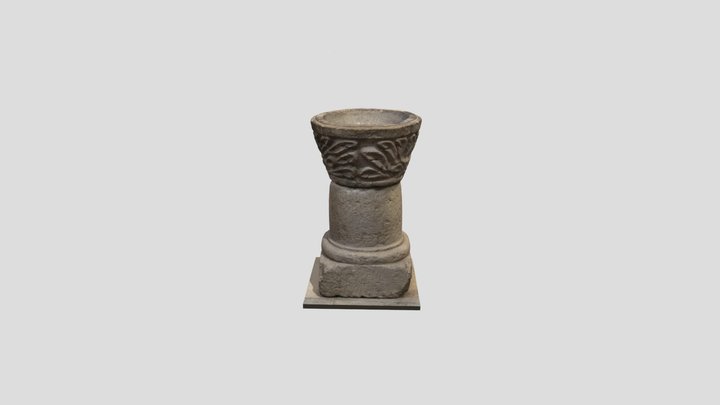 Pila bautismal 3D Model