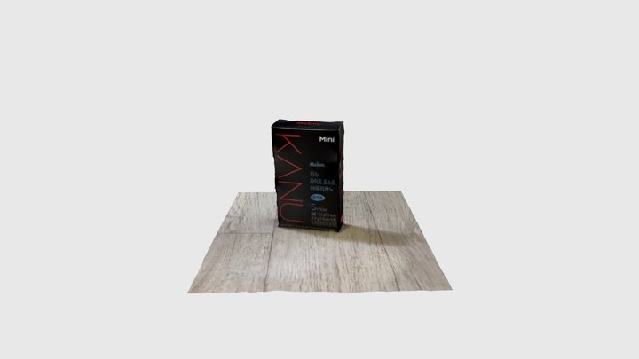 카누 3D Model