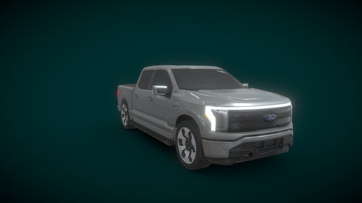 Ford F150 Lightning 3D model 3D Model