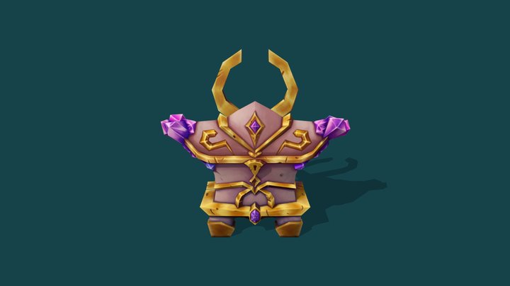Cherlet_Lili_GameArtF_Warchest 3D Model