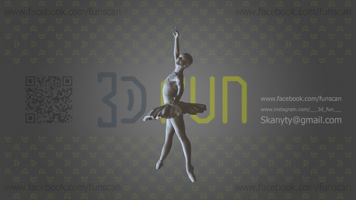 1250 Ballerina 3D Model