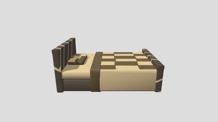 sta_Bed 3D Model