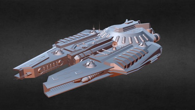 Ship 3D Model