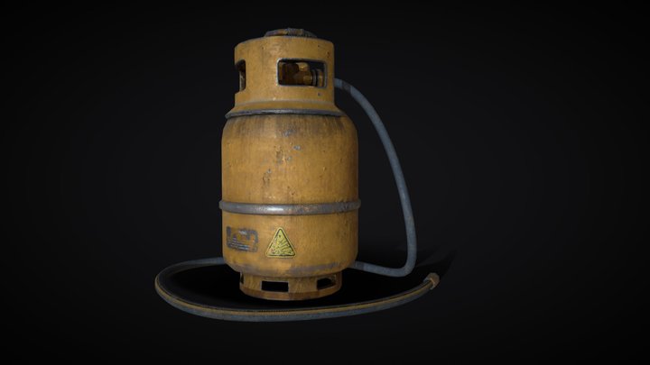 Gaz Tank 3D Model