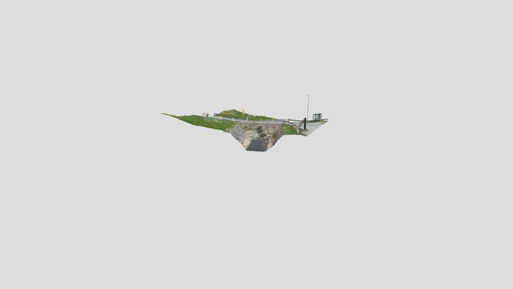 Hämeen linnan kivisilta 3D Model