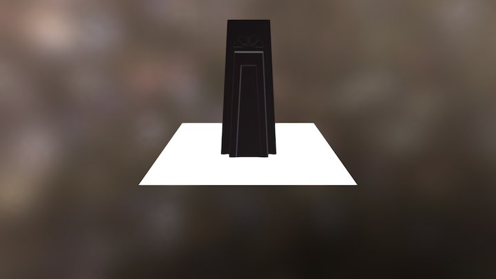 Halo Wars Forerunner Mural 3D Model