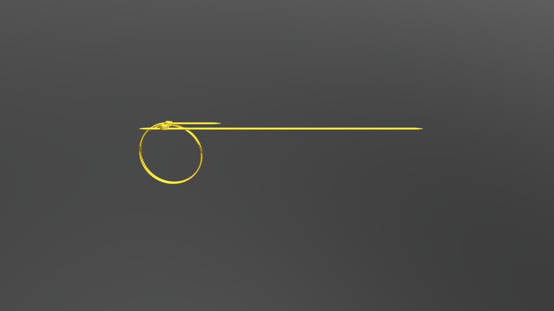 Round Plastic Ties — Sketchfab embed 3D viewer