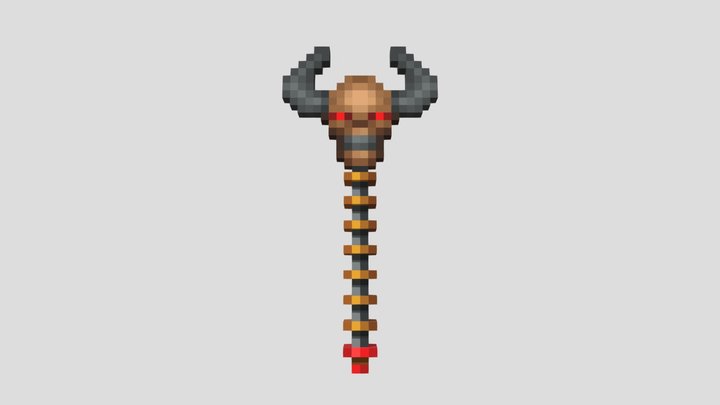 HellStaff 3D Model