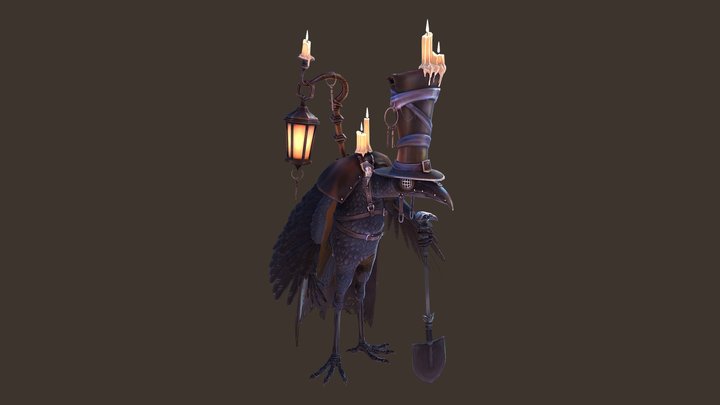 Ol`Burke 3D Model