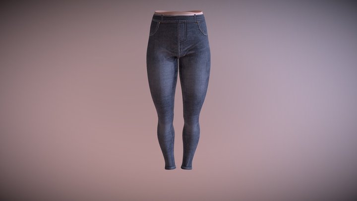 Jeans 3D Model
