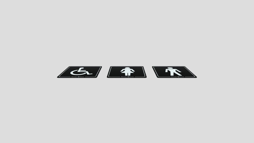 Bathroom Sign