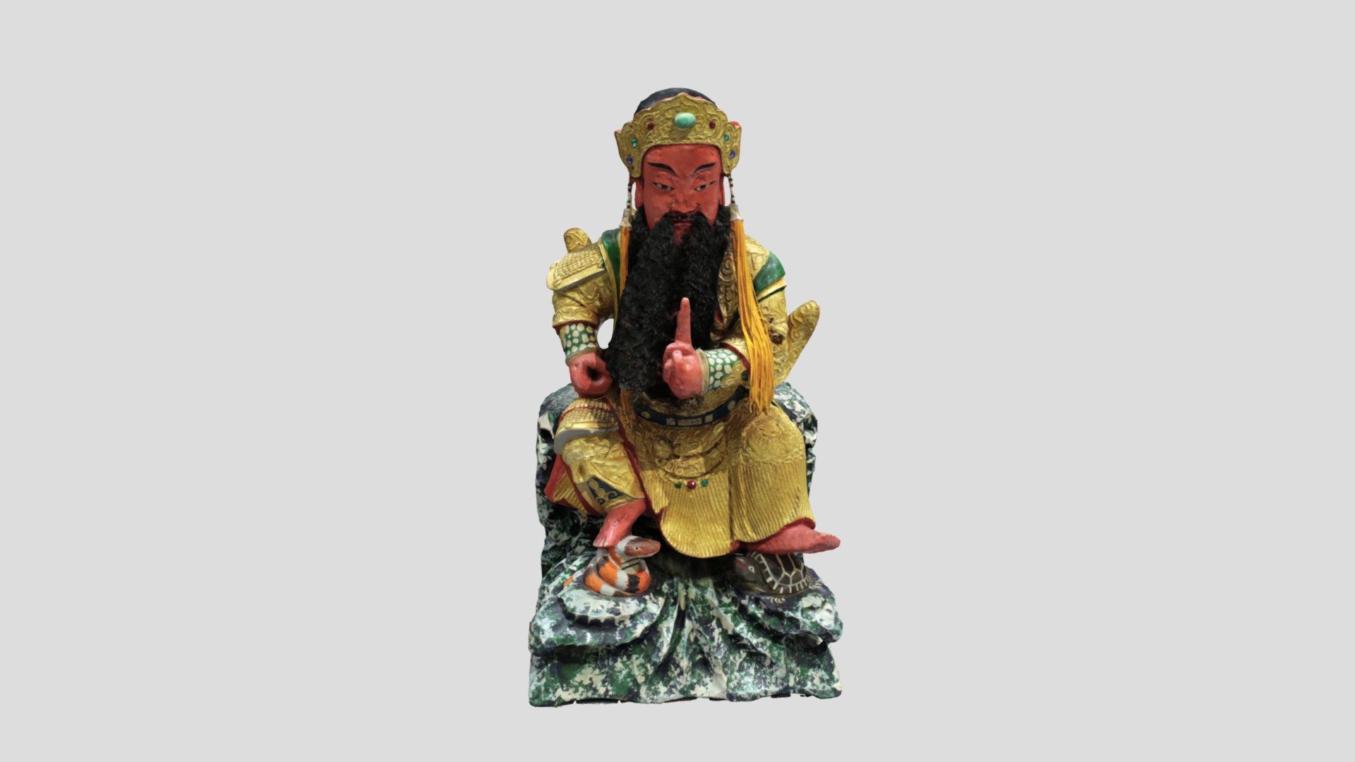 11.拜殿神像 玄天上帝