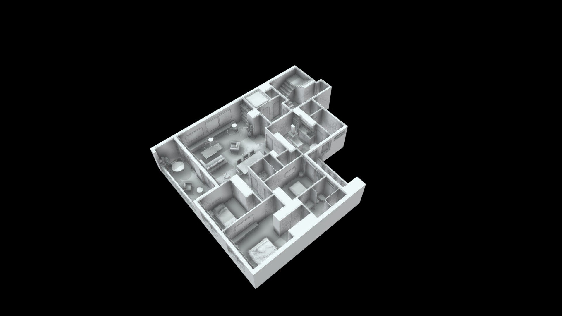 HUALFIN 840 - PLANTA — Sketchfab embed 3D viewer