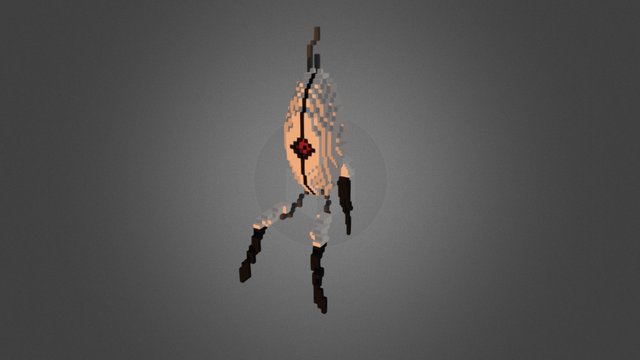 Closed Turret - Portal 3D Model