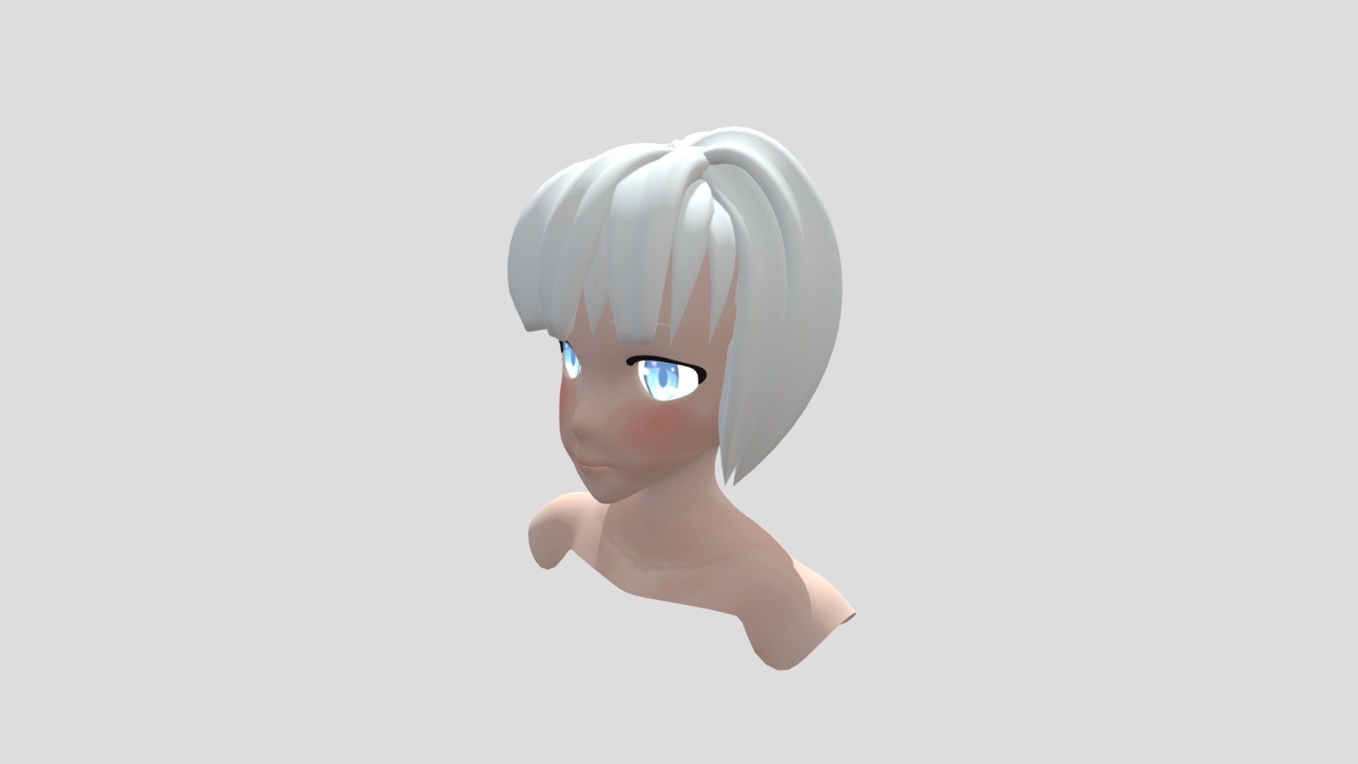 anime girl head