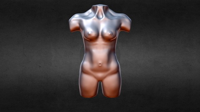 Torso Female  STL