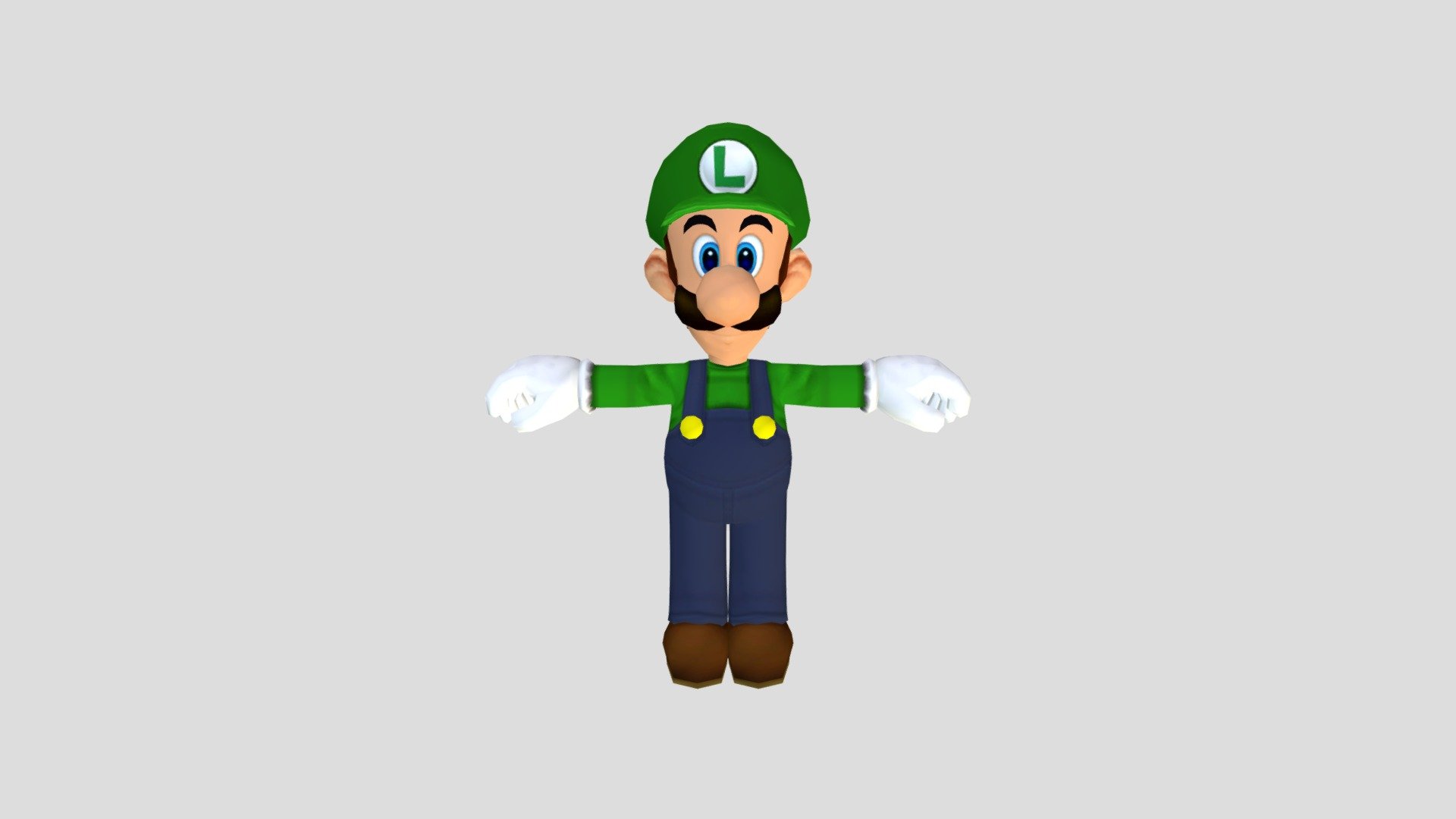 luigi - Download Free 3D model by thomascancinor [316bbe6] - Sketchfab