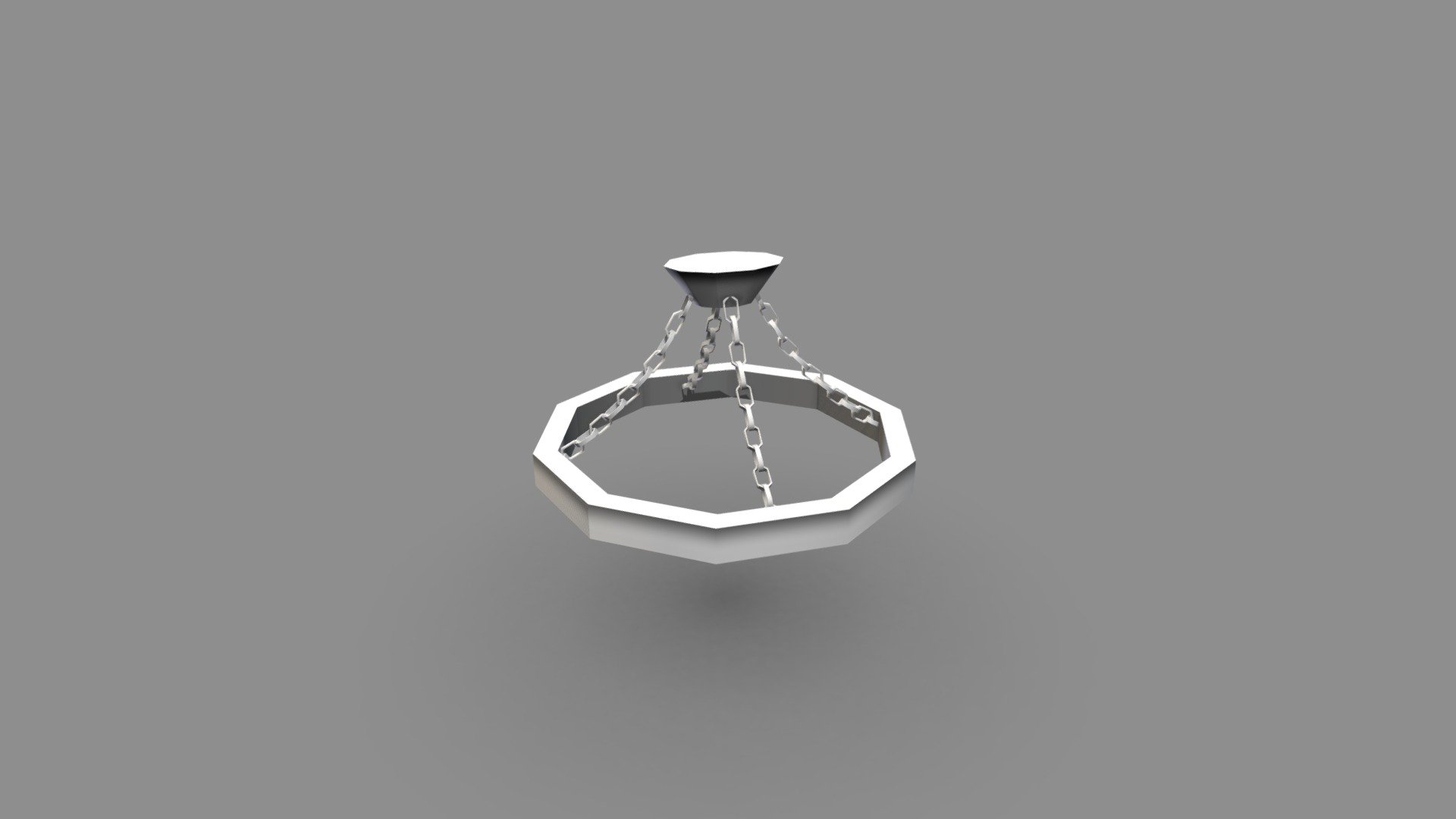 Chandelier Stylized [Game Ready]