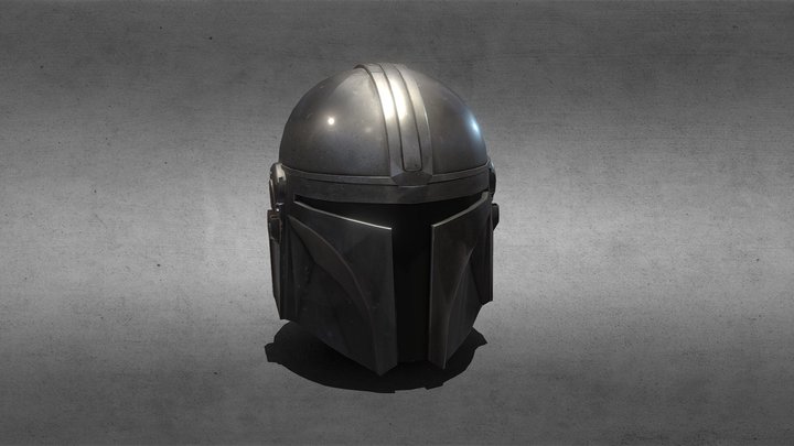 The Mandalorian - Helmet 3D Model