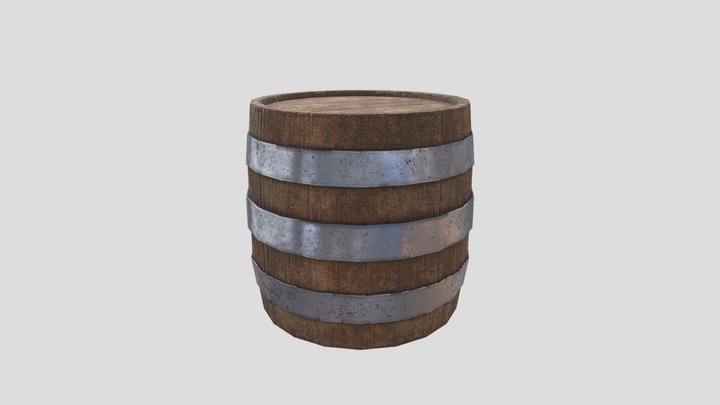 Barrel v2 (21-22) 3D Model