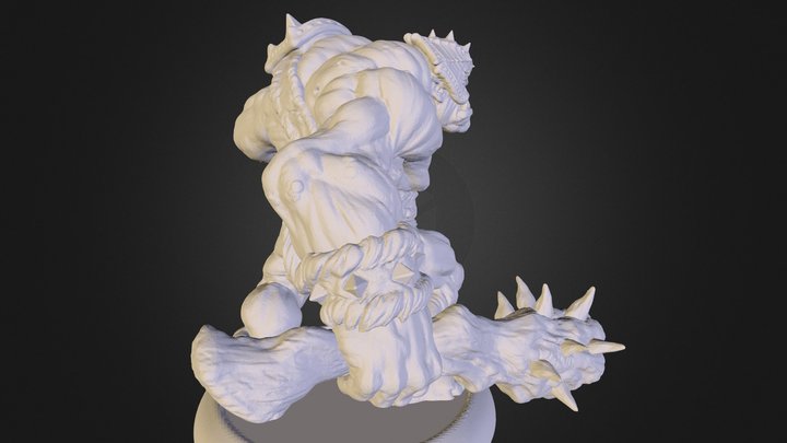 Grunt Club 3d Sculpt 3D Model