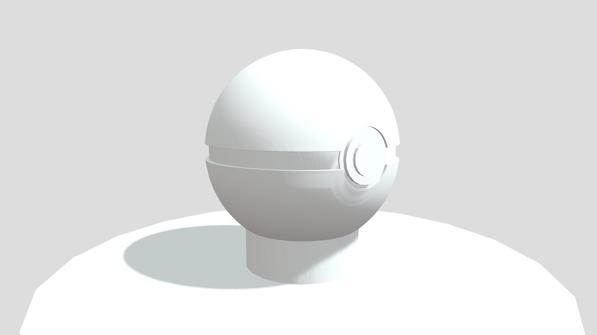 Pokeball model - Download Free 3D model by DanishSidd ...