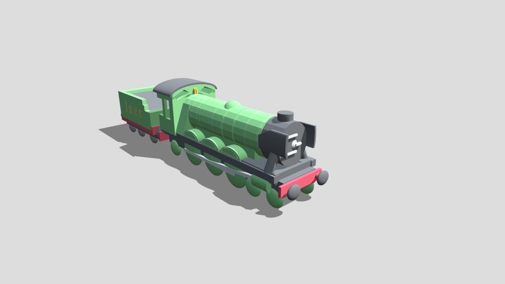 THE FLYING SCOTTSMAN 3D Model