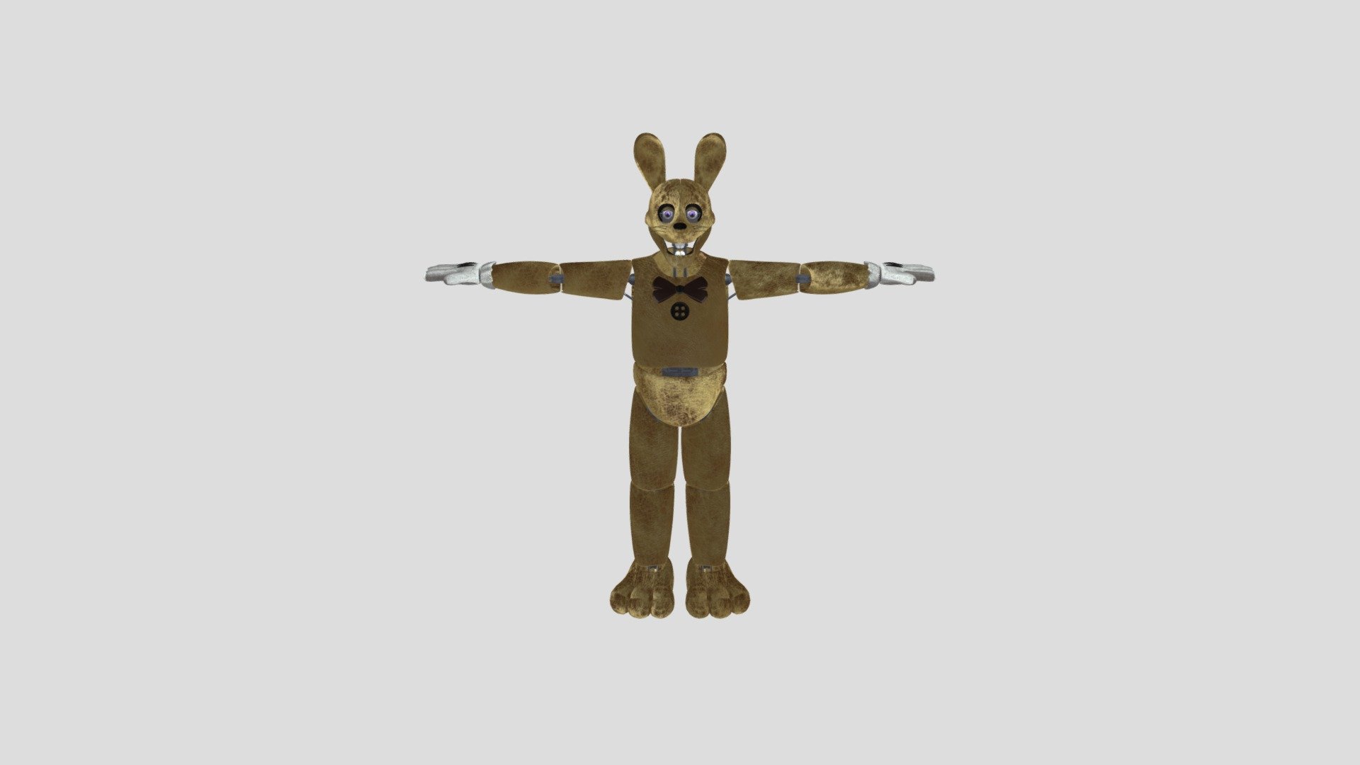 Stylized_ Classic_ Springbonnie - Download Free 3D model by iangames327 ...