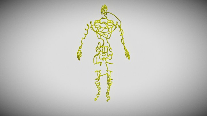 wireman avatar dancing 3D Model