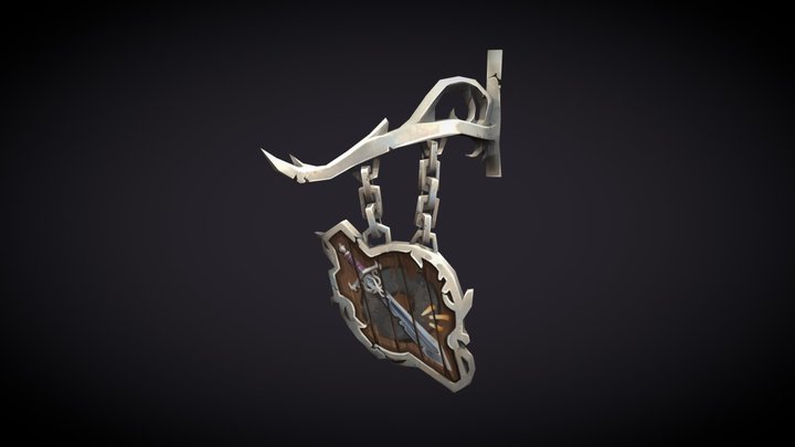 DAE HearthSign 3D Model