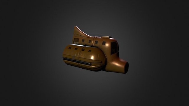 UFO Life of Brian 3D Model