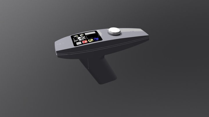 Star Trek II MKII Phaser 3D Model