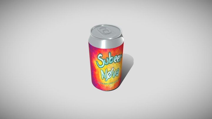 can of beer 3D Model