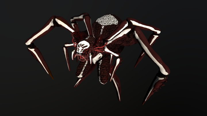 Koi Spider 3D Model