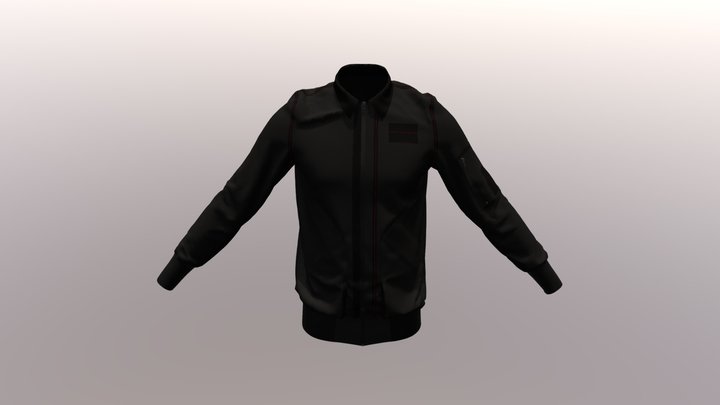 MA-1 JACKET 3D Model