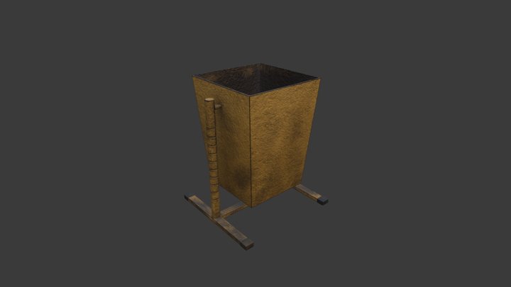 Trashcan_LP 3D Model