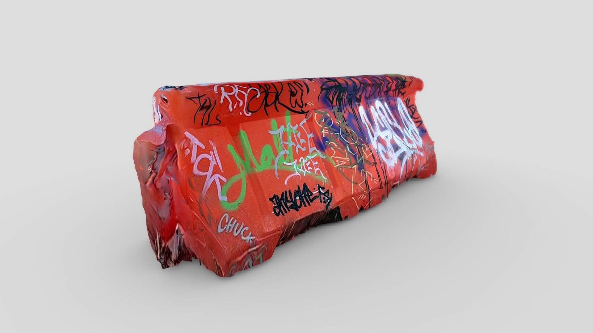 Day 75: Graffiti Barrier