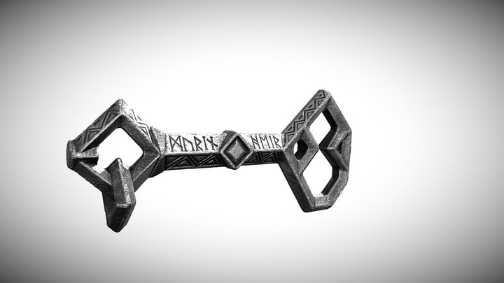 Key of Erebor from the Hobbit 3D Model