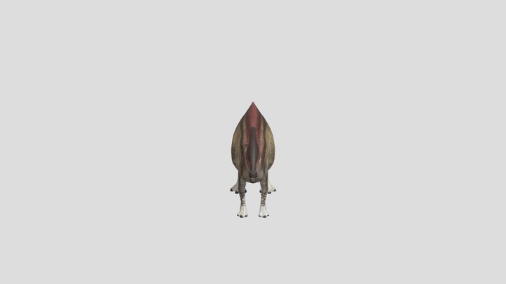 parasaurolophus-jwe 3D Model