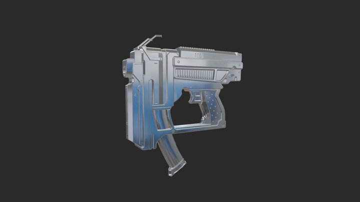 Modeling Weapons for a First Person Shooter 3D Model