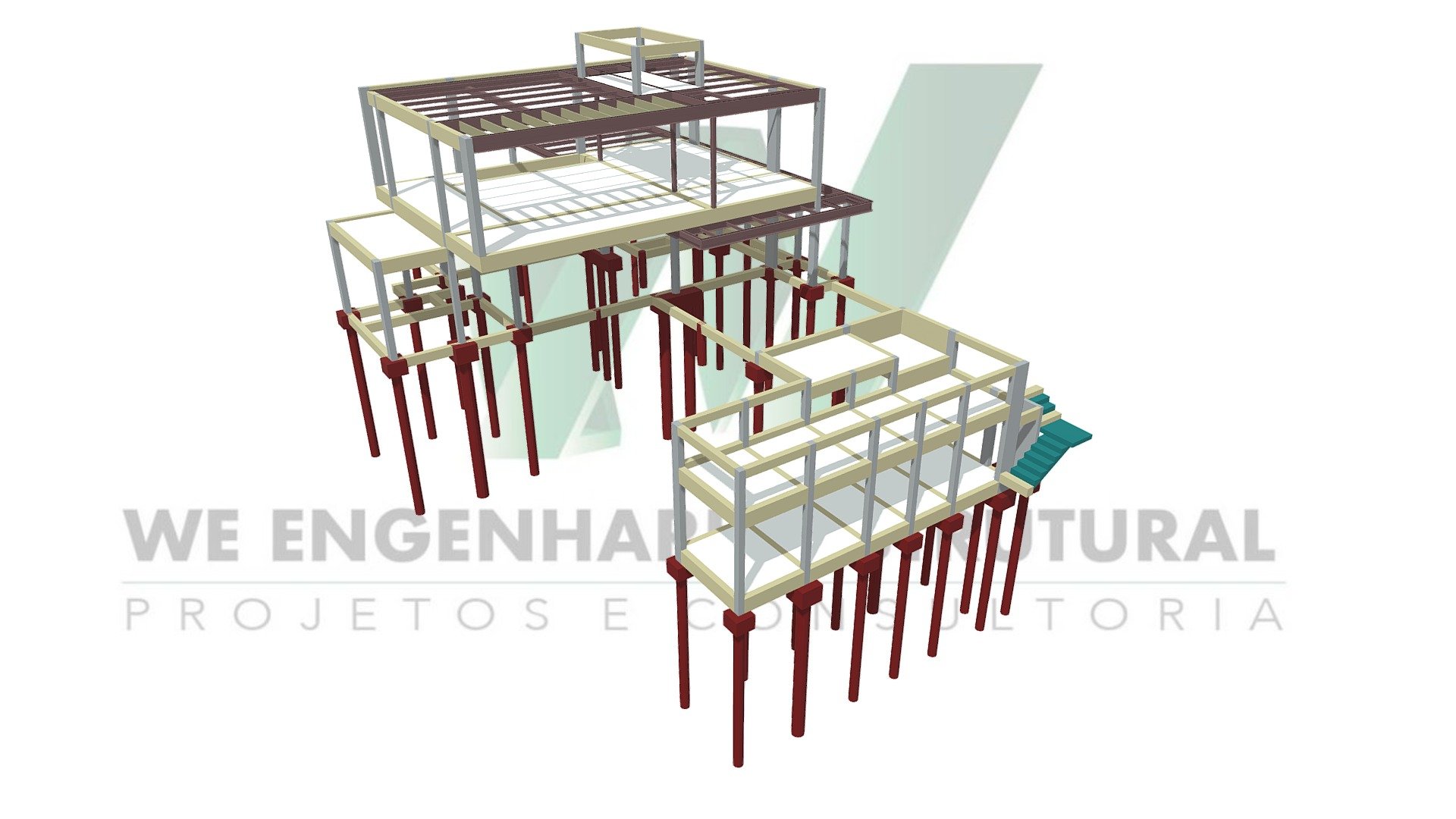 3D Estrutural RC - 3D model by WE Engenharia (@weengenharia) [317516b ...