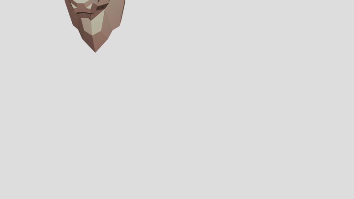 Bull's head 3D Model