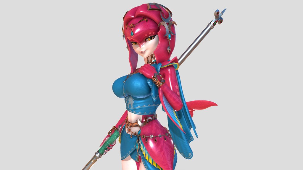 Mipha: Zelda BotW Free