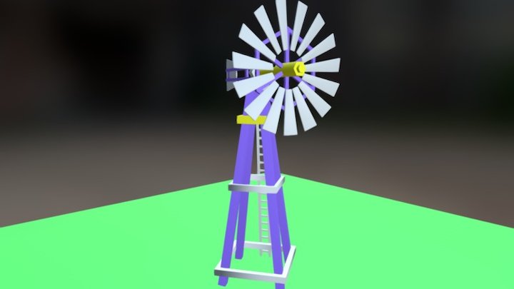 Windmill 3D Model