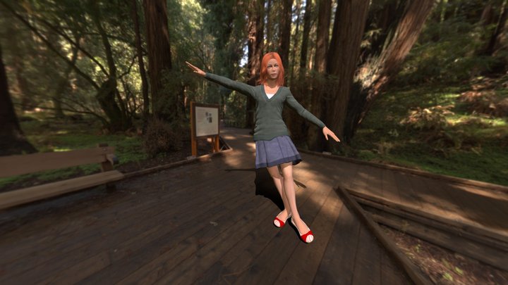 Jazz Dancing 3D Model