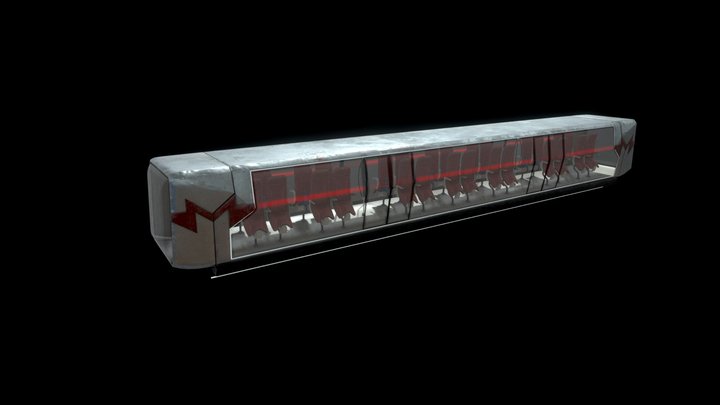 SILENZE SHORT FILM - New Train 3D Model