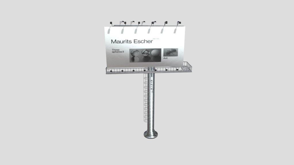 Street And Road Two Sided Billboard