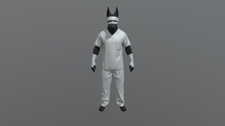 Anubis from Moon Knight 3D Model