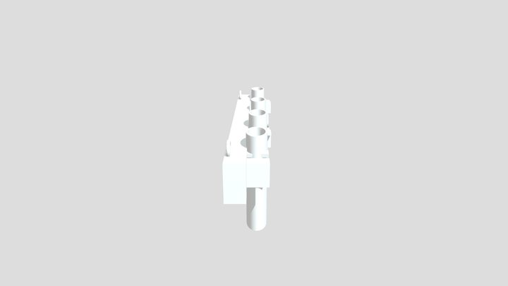 Tooth holder brush 3D Model