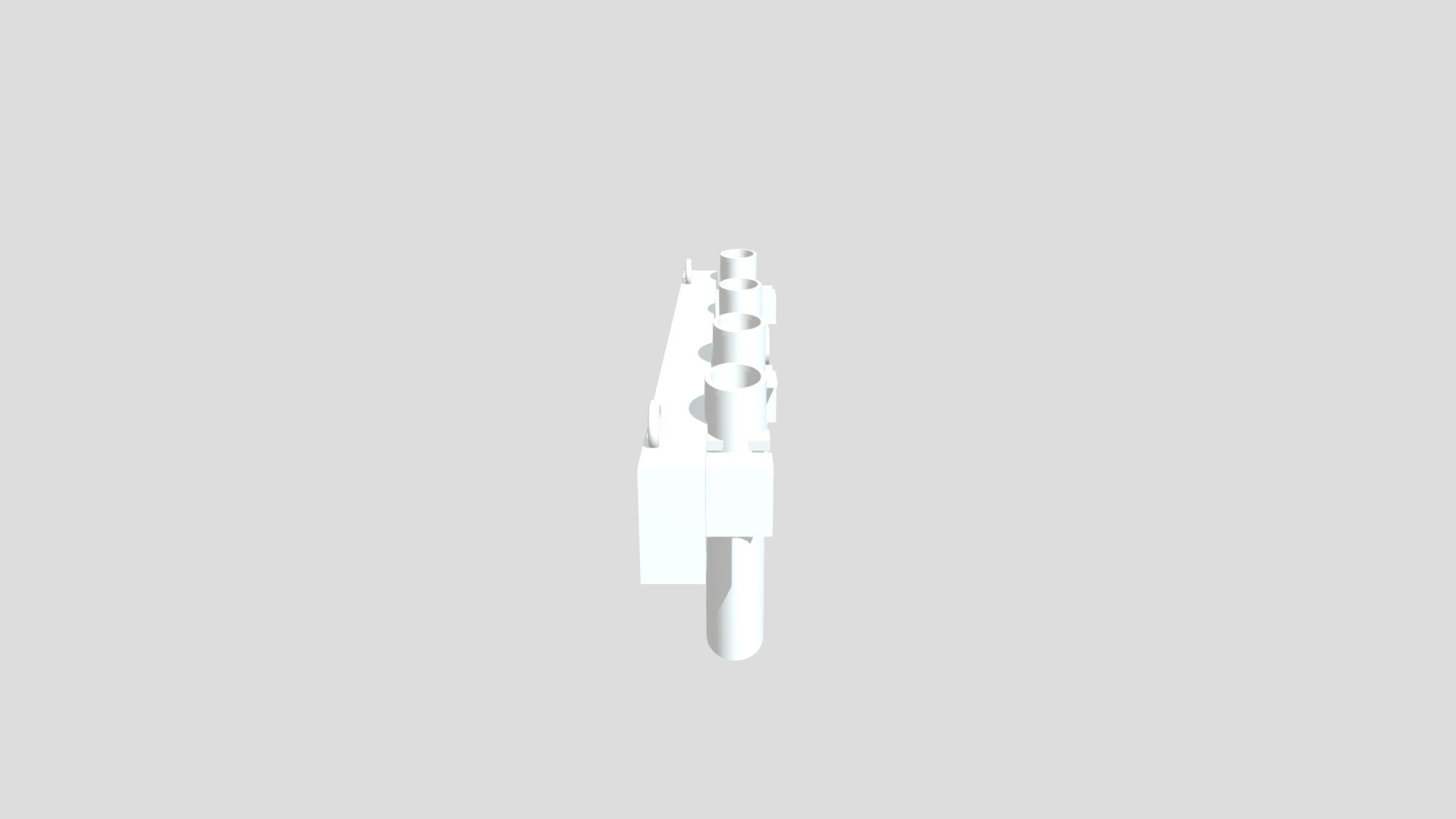 Tooth holder brush